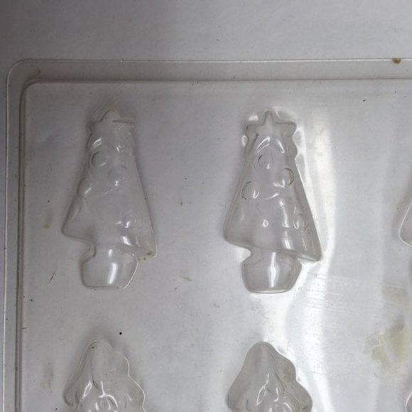 Plastic Craft Candy Mold Christmas Trees - Picture 3 of 4